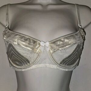 Honey Birdette Marilyn Ivory Bra size 34C NWT